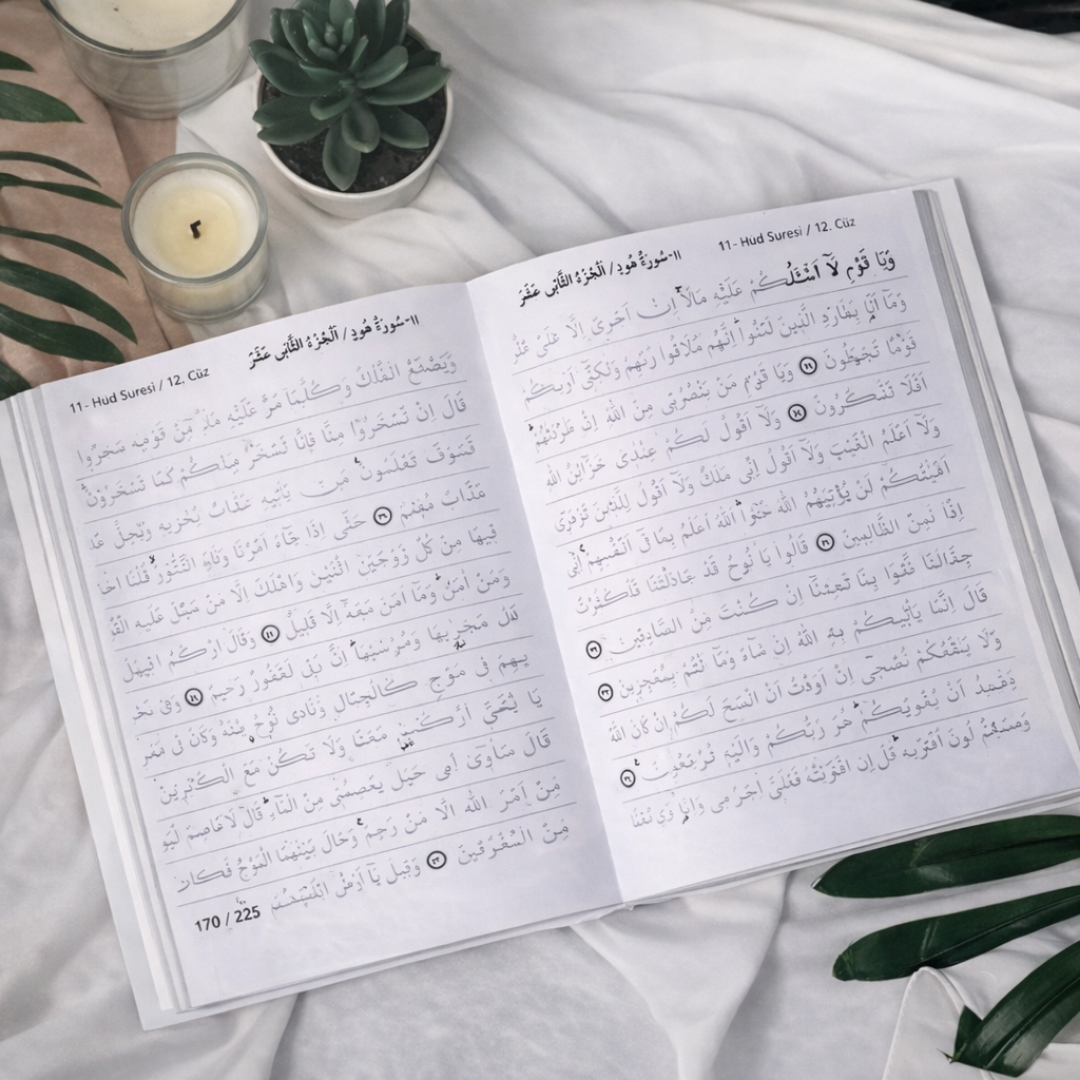 Gölgeli Kuran-ı Kerim